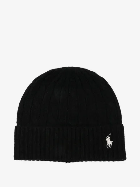 Polo Ralph Lauren gorro en tejido de ochos