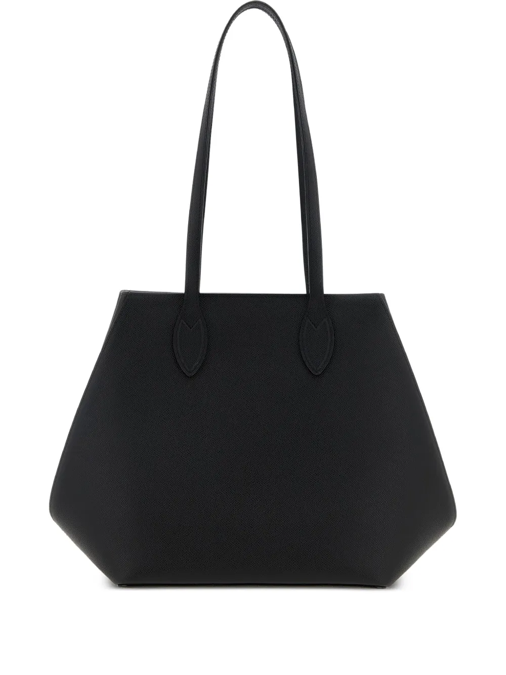 Valextra medium Vivi leather tote bag - ブラック Valextra medium Vivi leather tote bag - ブラック
