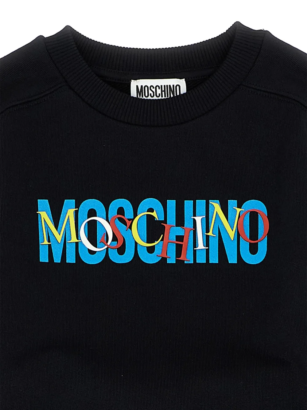 Moschino Kids Trainingspak met logoprint Zwart