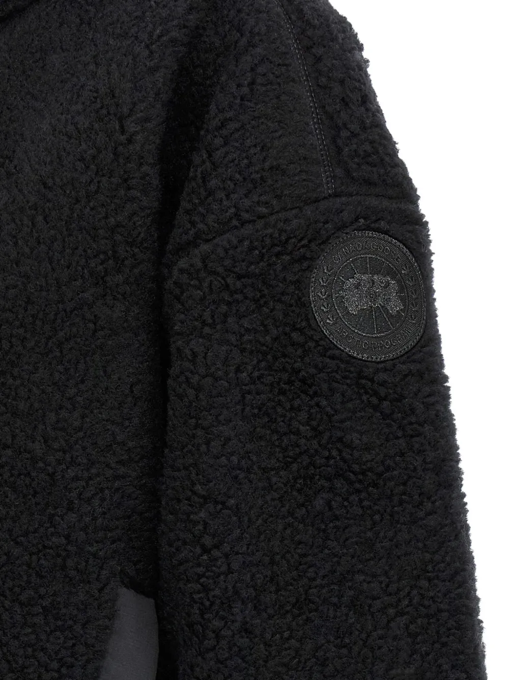 Canada Goose reversible hooded puffer jacket Zwart