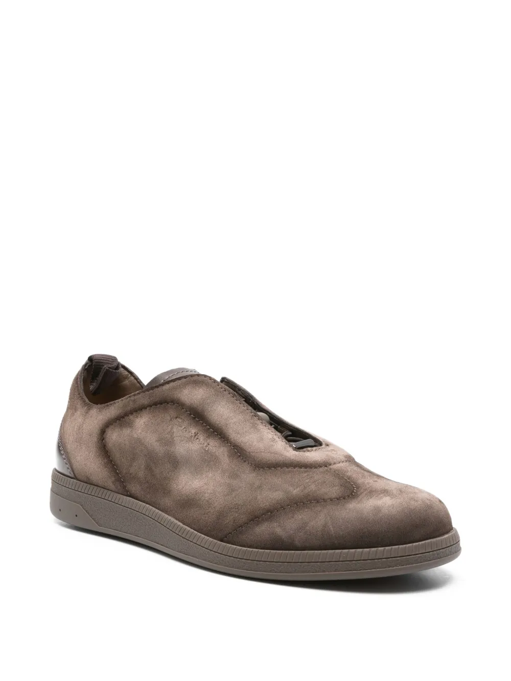Santoni leather slip-on sneakers | Slip-On | Image 2
