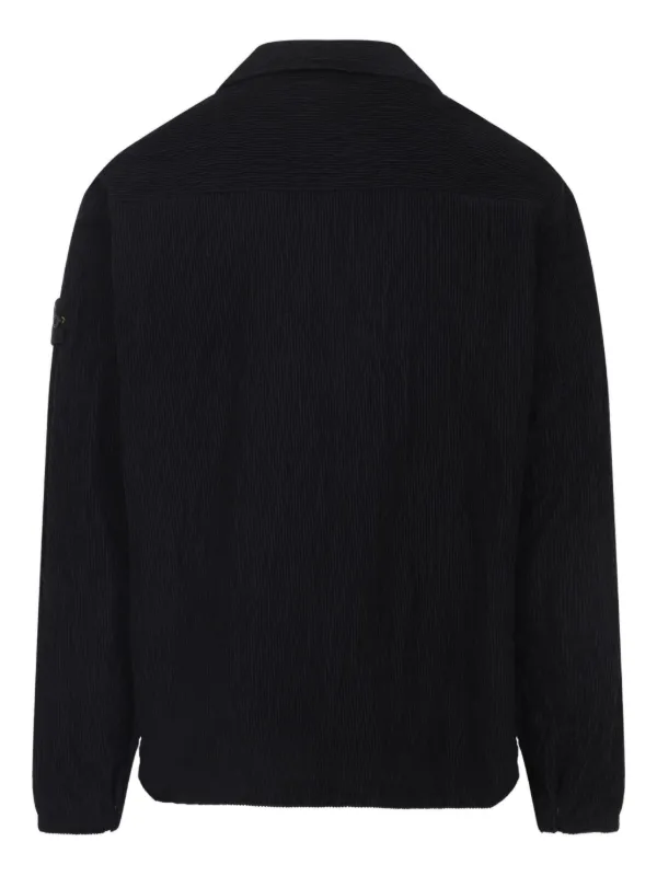Stone Island コーデュロイ シャツ | ブラック | FARFETCH JP