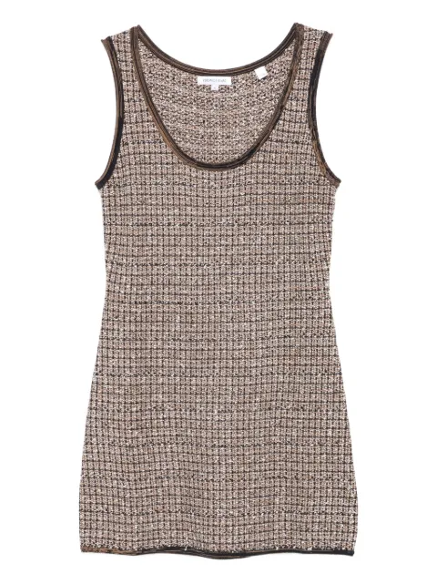 Veronica Beard tweed sleeveless mini dress