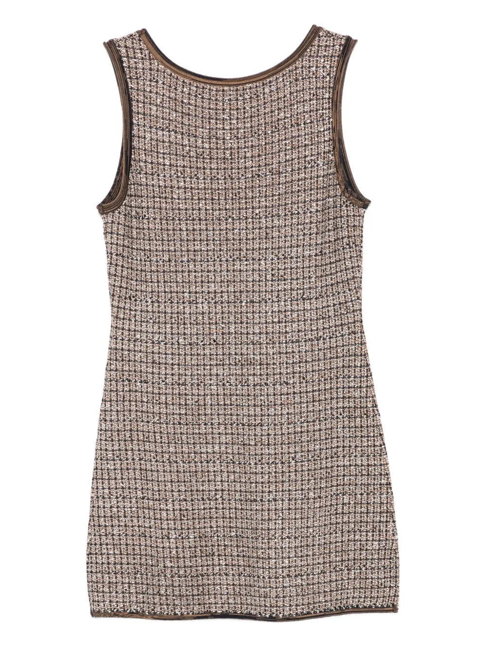Veronica Beard Mouwloze mini-jurk - Beige