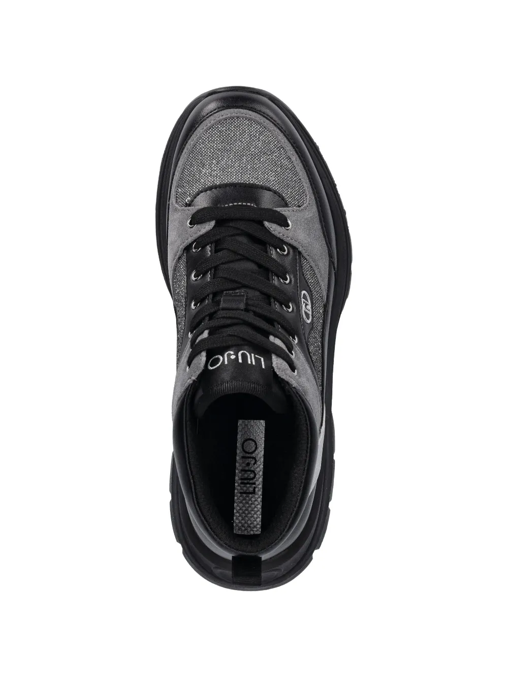 LIU JO Sneakers met plateauzool Zwart