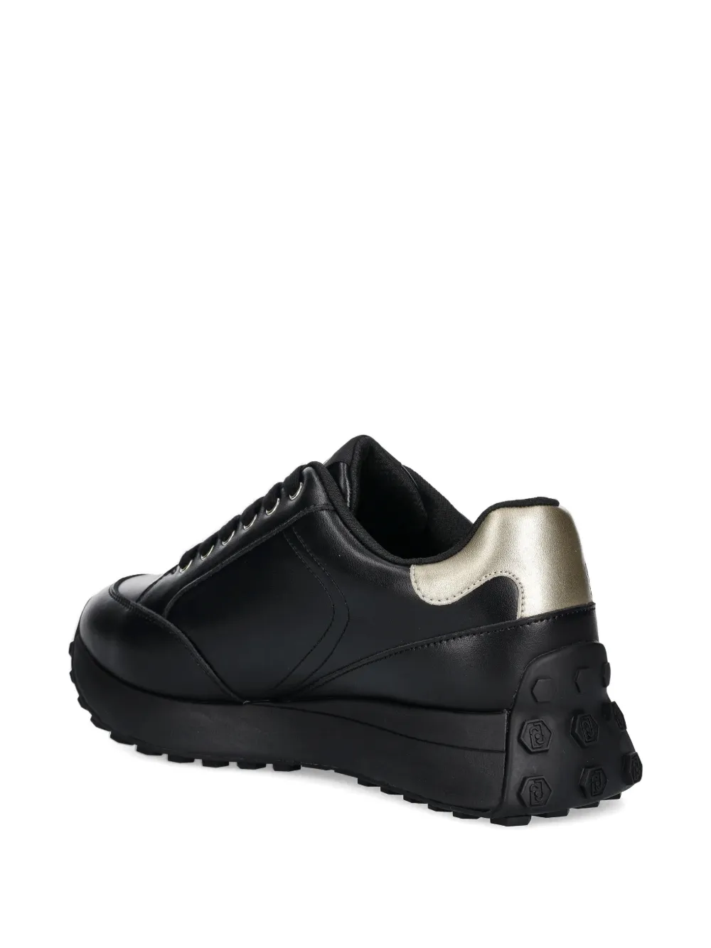 LIU JO Sneakers met logoplakkaat Zwart