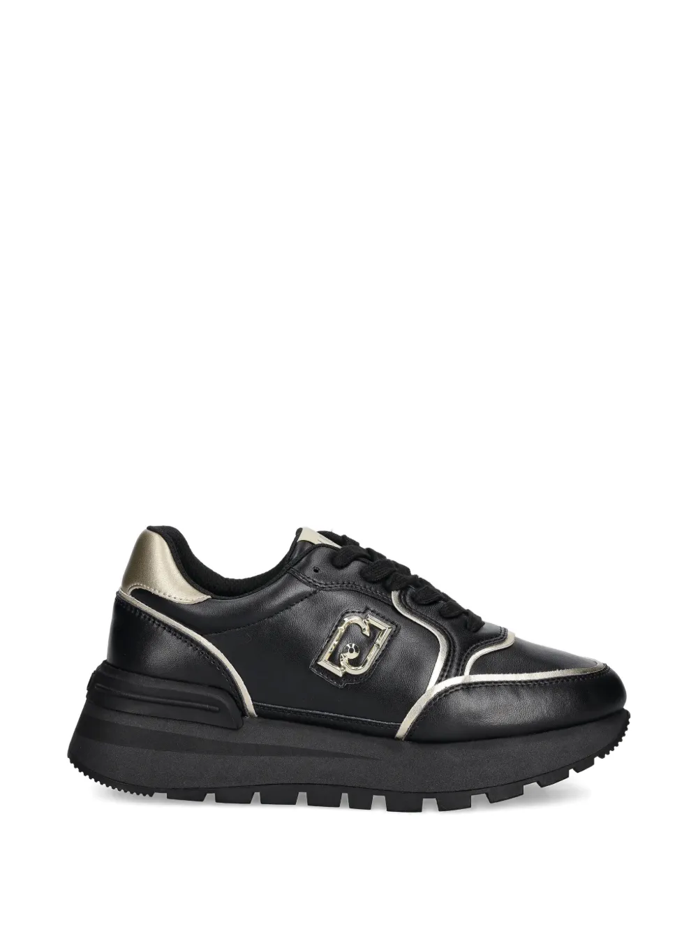 LIU JO logo plaque sneakers - Schwarz