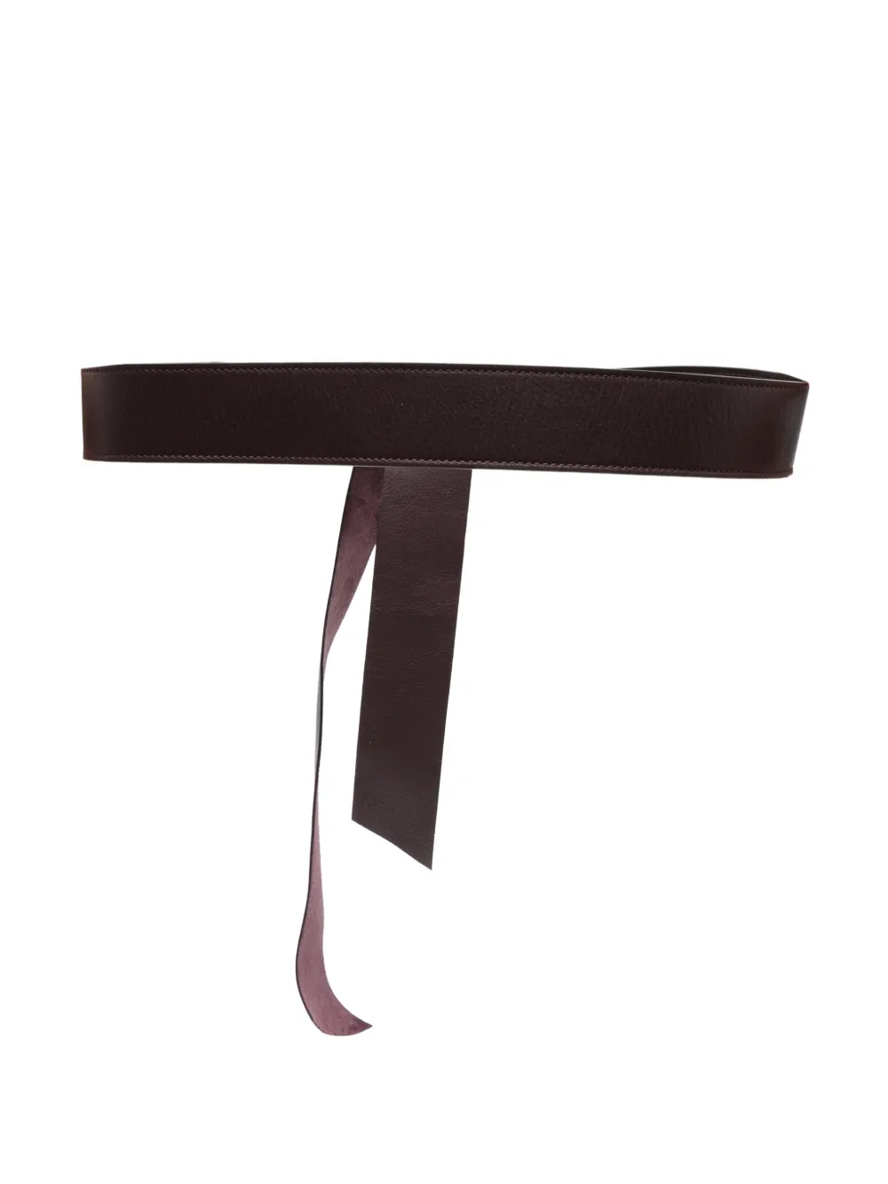Niu leather belt | Purple | Image 1