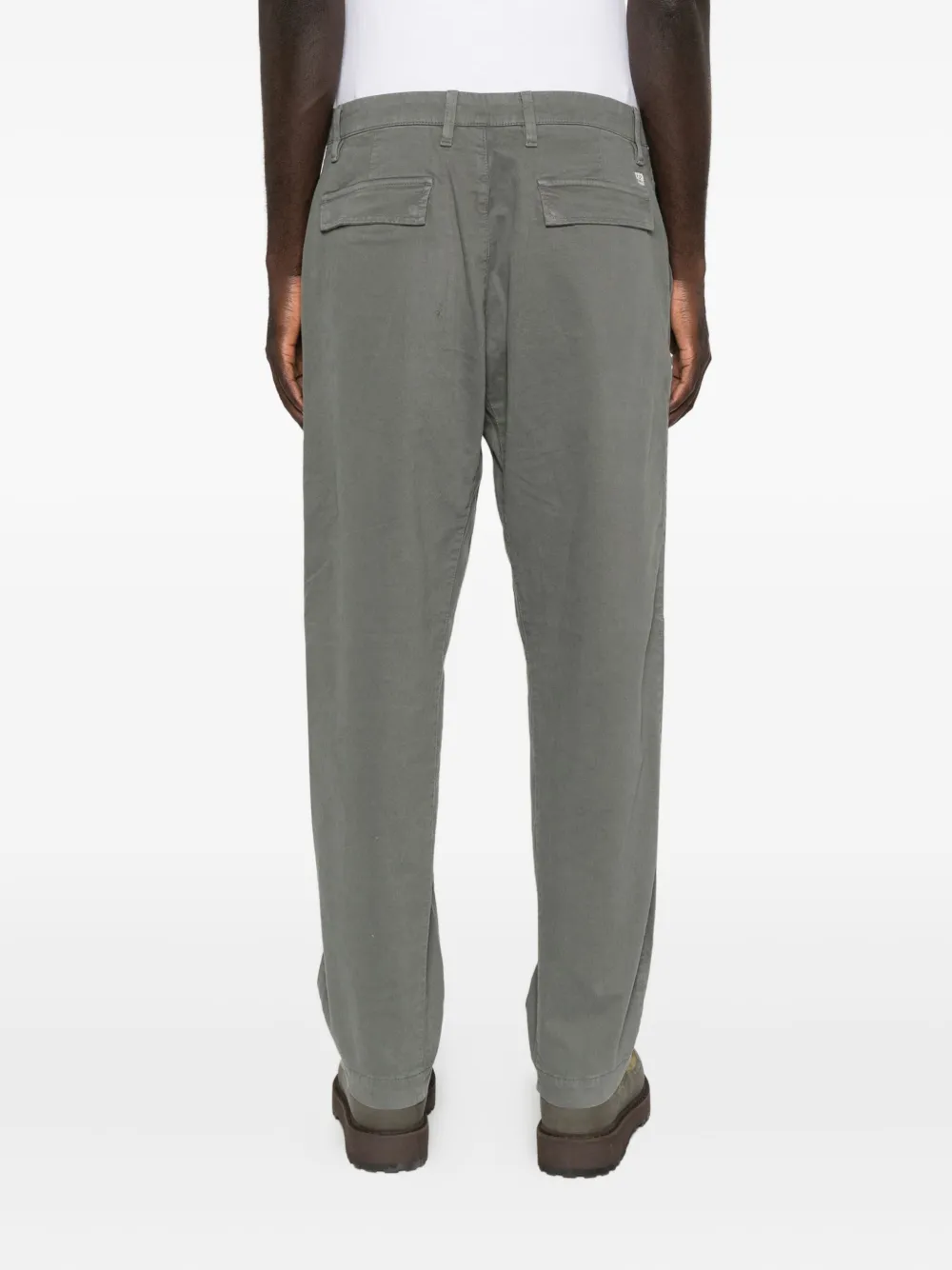 C.p. Company Cargo-pockets Straight-leg Trousers In Gray