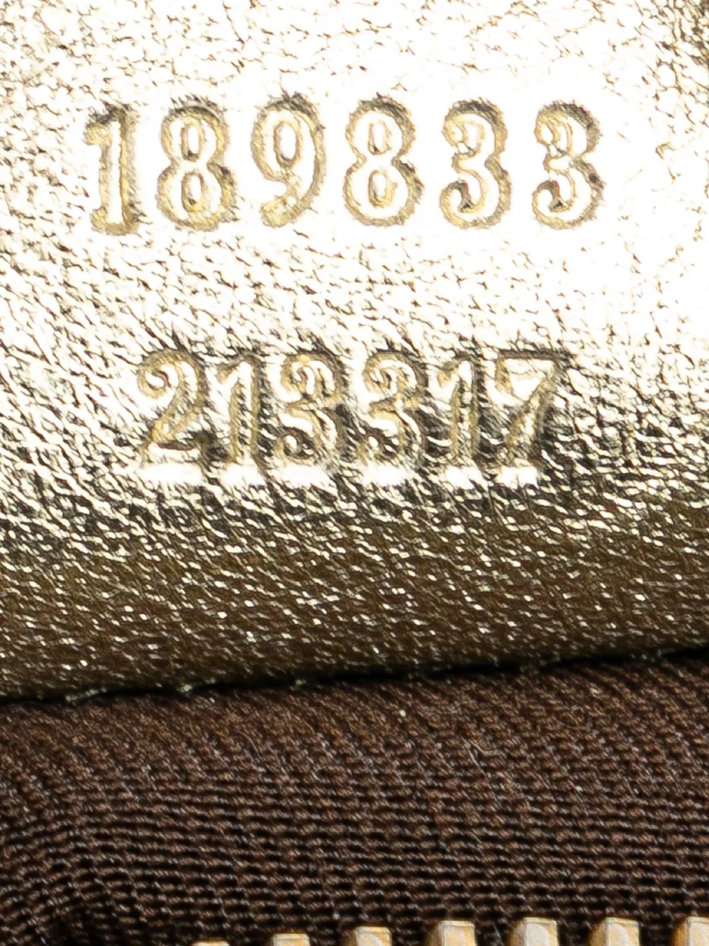 グッチ　アビーD ゴールドリングバッグ Gucci Pre-Owned 2000-2015 GGキャンバス アビー Dリング