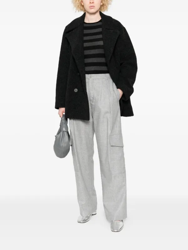 Harris Wharf London ダブルコート | ブラック | FARFETCH JP