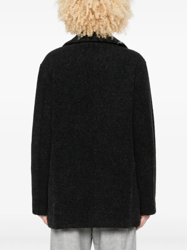 Harris Wharf London ダブルコート | ブラック | FARFETCH JP