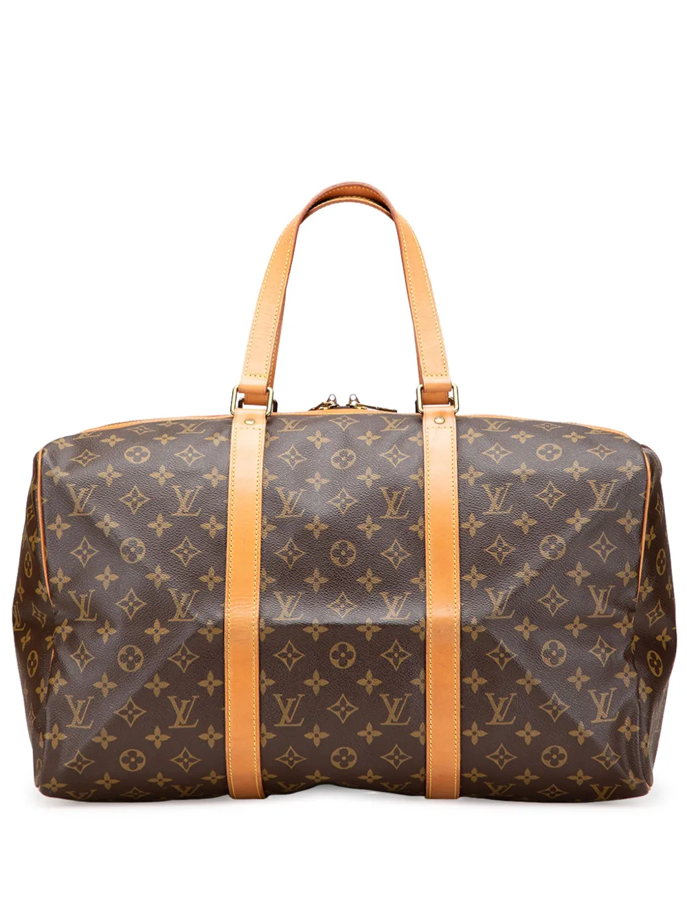 Louis Vuitton Pre-Owned 1990-2025 モノグラム サック スープル 45 トラベルバッグ - ブラウン Louis Vuitton Pre-Owned 1990-2025 モノグラム サック スープル 45 トラベルバッグ - ブラウン