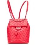 CHANEL Pre-Owned 2016-2017 Small Lambskin Urban Spirit backpack - Red