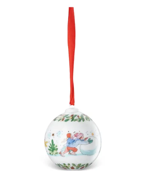 HUTSCHENREUTHER children snow Christmas bauble ornament (6.2cm)
