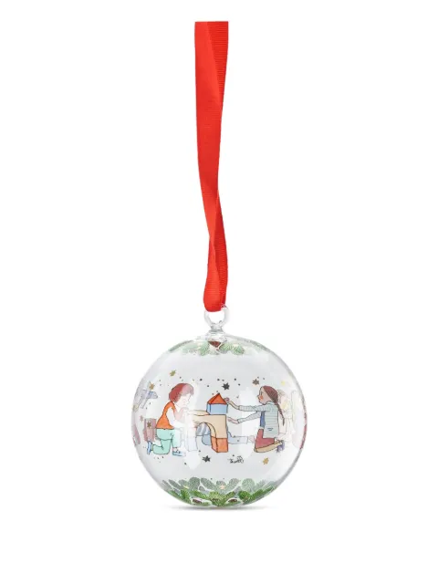 HUTSCHENREUTHER children-playing glass Christmas ornament (6cm)