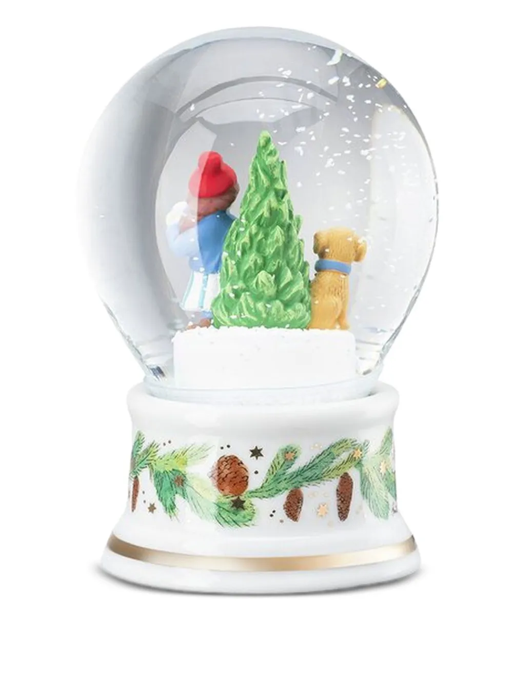 HUTSCHENREUTHER girl dog Christmas snow globe | Decorative Accessories | Image 2