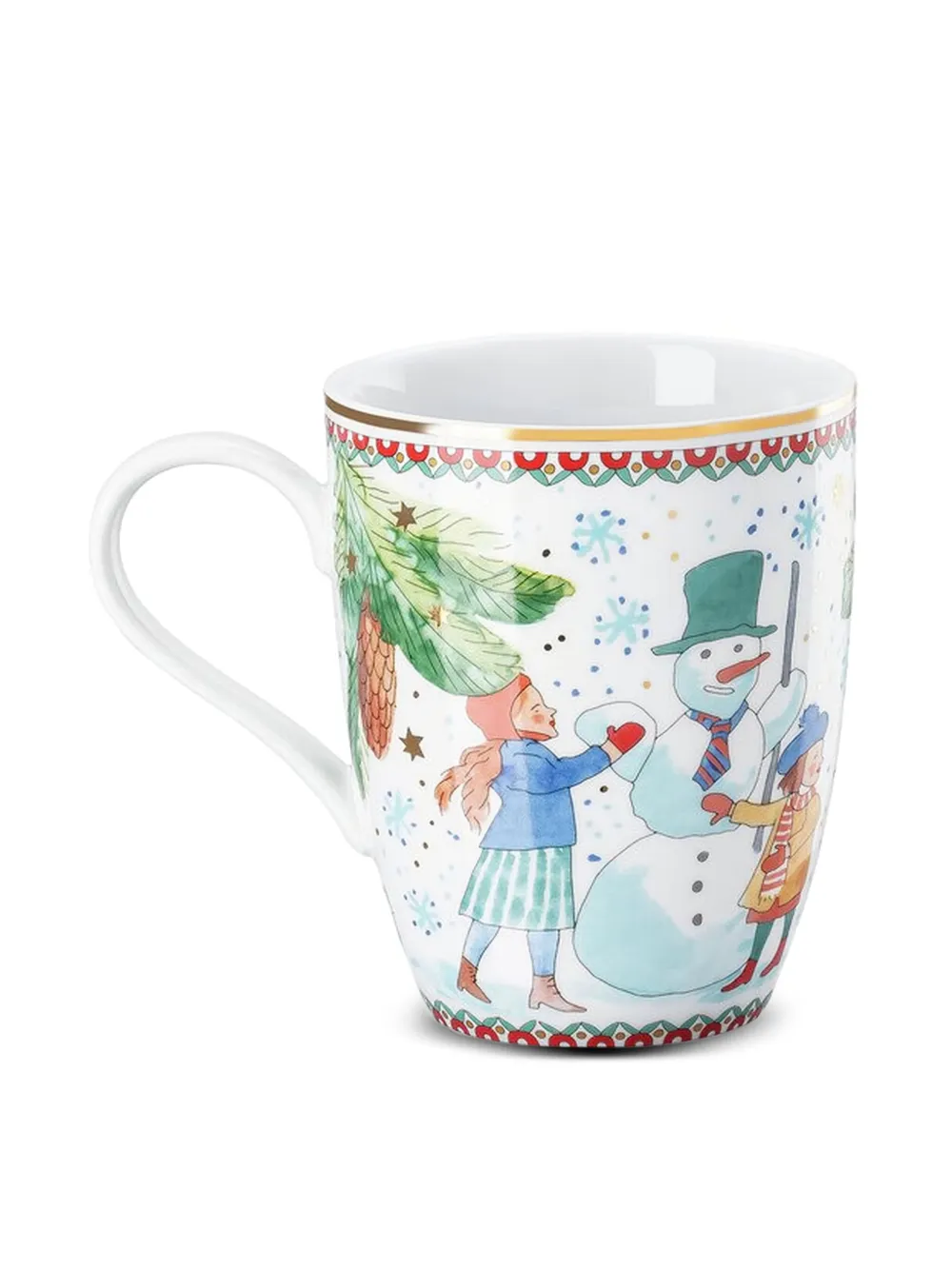 HUTSCHENREUTHER snowman children mug (8.5cm) | White | Image 1