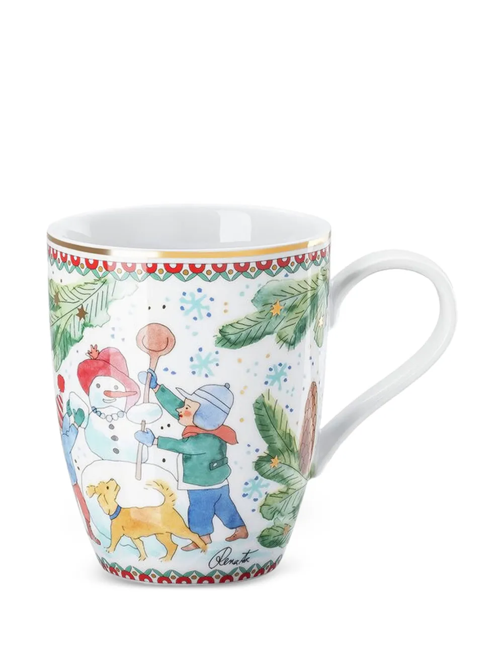 HUTSCHENREUTHER snowman children mug (8.5cm) | Tableware | Image 2