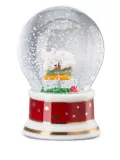 HUTSCHENREUTHER snow globe (11.7cm x 7.9cm) - Red
