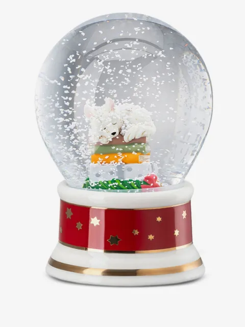 HUTSCHENREUTHER Schneekugel (11,7cm x 7,9cm)