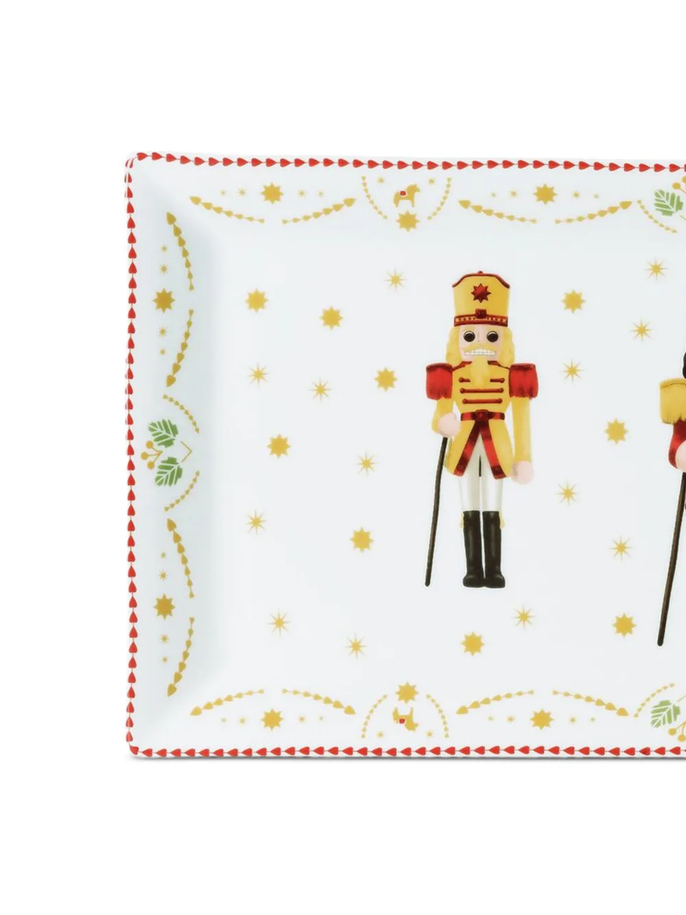 HUTSCHENREUTHER Christmas Love nutcracker rectangular tray (36.1cm x 18cm) | Serveware | Image 2