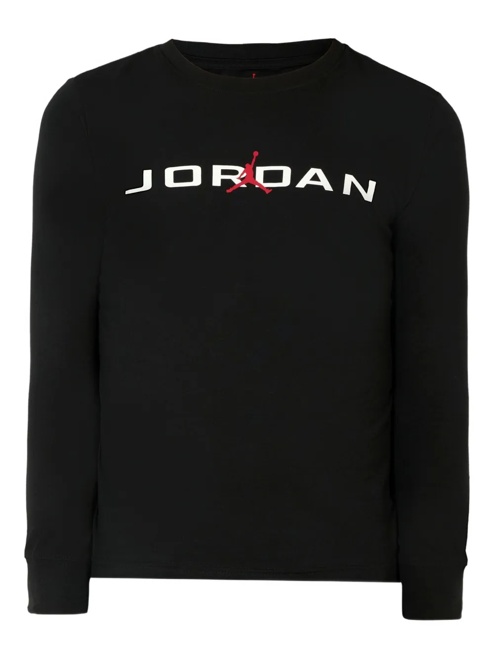Jordan Kids T-shirt met lange mouwen en logo Zwart