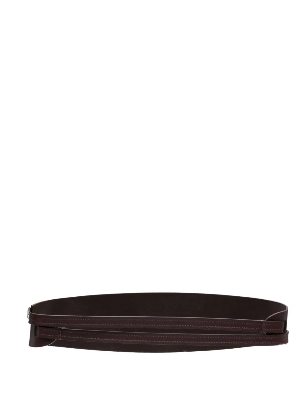 Niu Leren riem - Rood