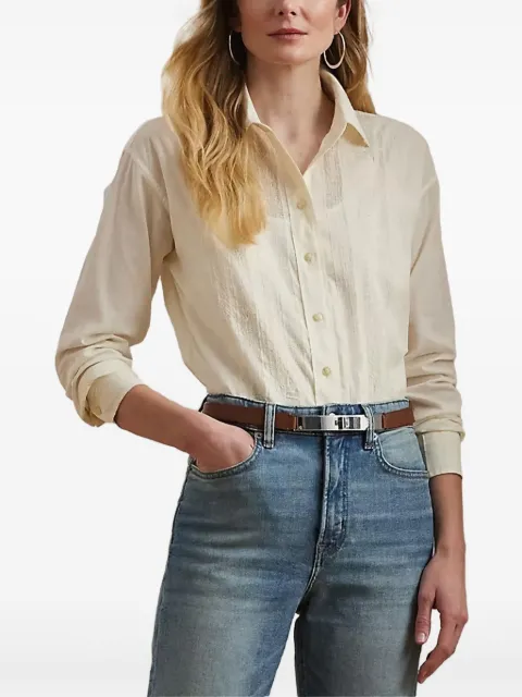 Lauren Ralph Lauren embroidered cotton shirt