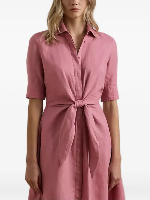 Lauren Ralph Lauren tie-front shirt dress