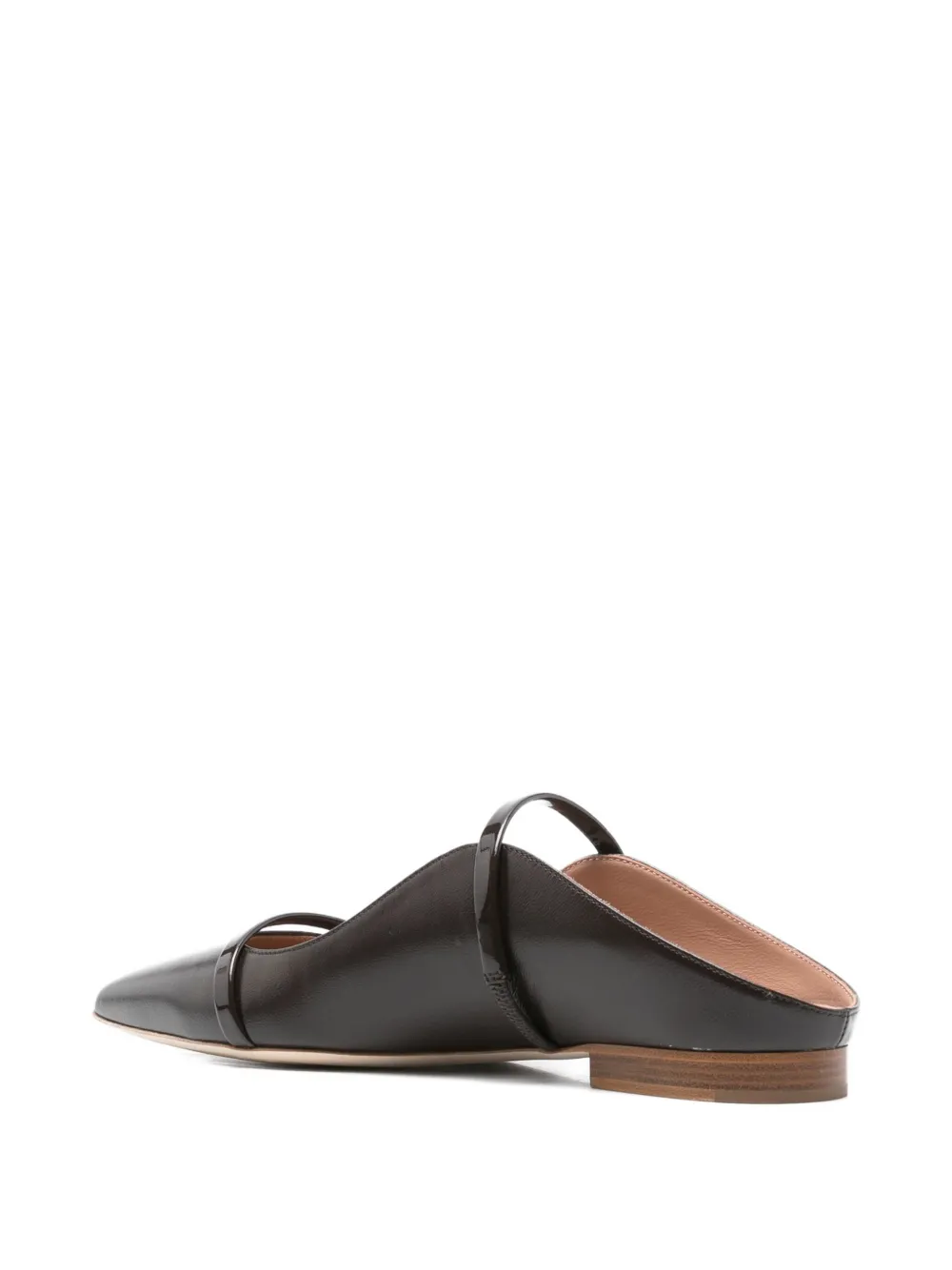 Malone Souliers Maureen leather flat mules Brown