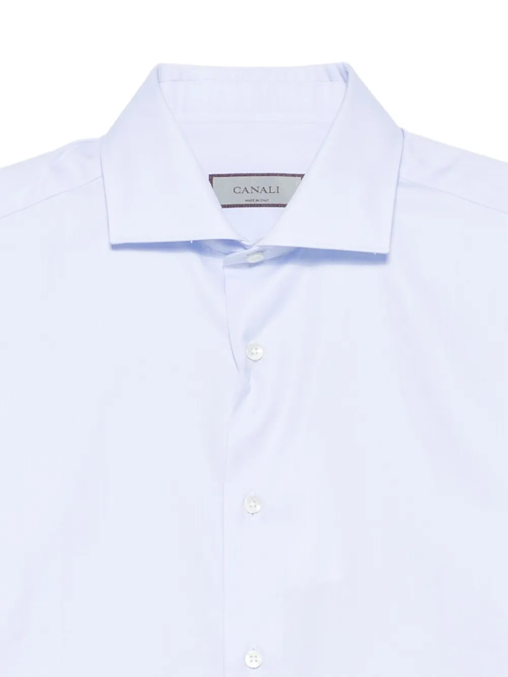 Canali Button-down overhemd Blauw