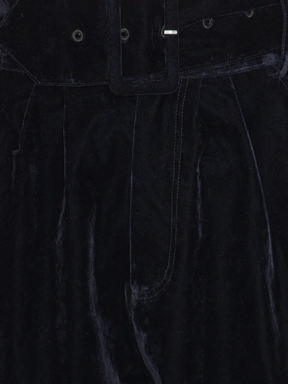 ROTATE BIRGER CHRISTENSEN Broek met toelopende pijpen Zwart