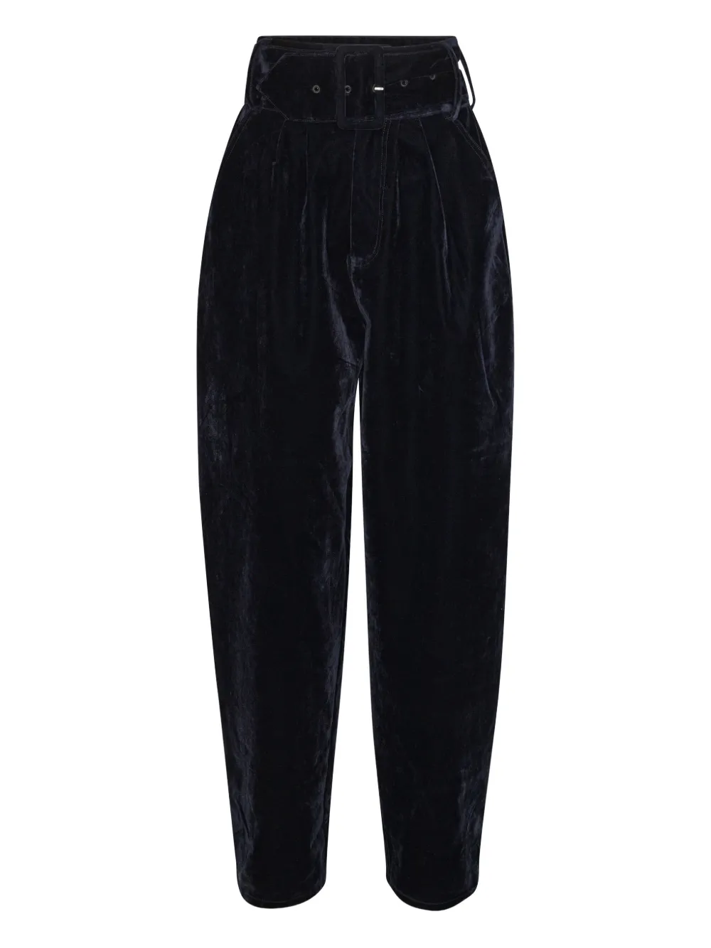 ROTATE BIRGER CHRISTENSEN belted tapered trousers | Black | Image 1