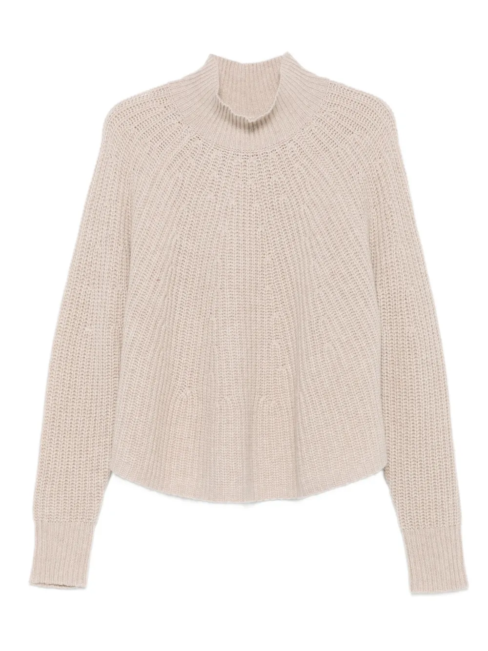 Allude high-neck ribbed-knit sweater | Neutrals | Image 1