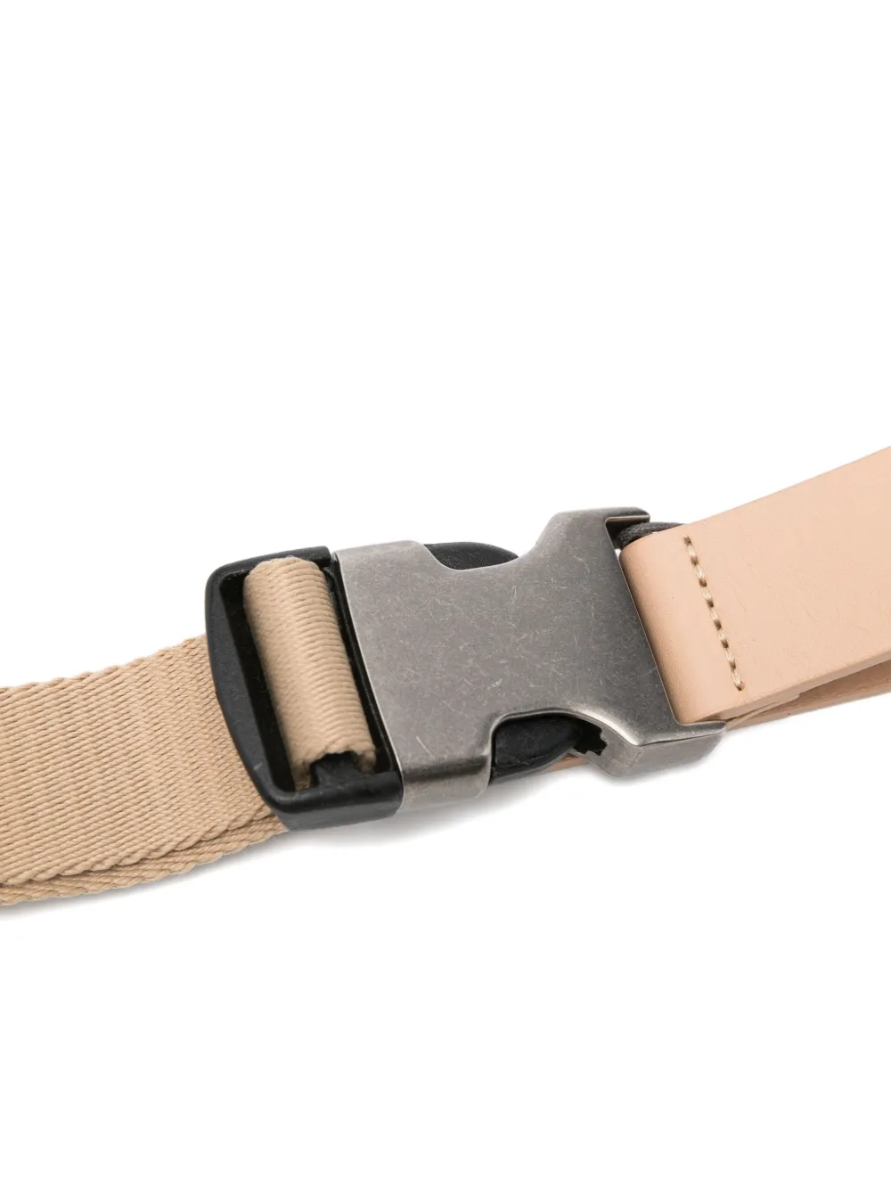 Marc O'polo Buckle Belt In Neutral