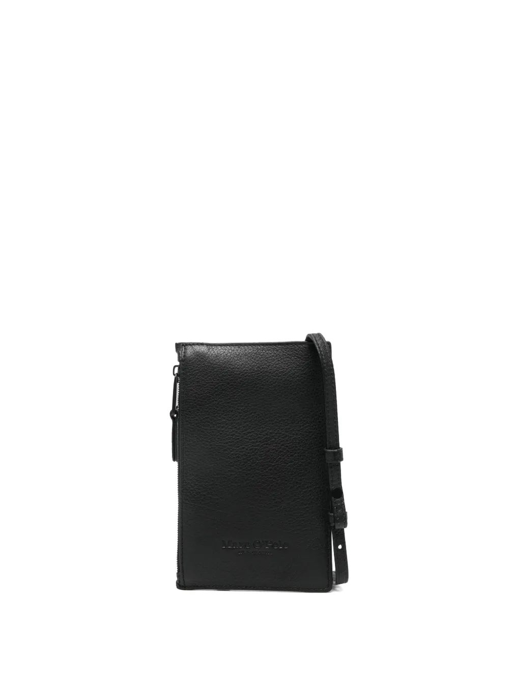 Marc O'Polo leather messenger bag - ブラック Marc O'Polo leather messenger bag - ブラック