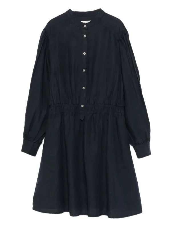 Marc O Polo Dress women, blue, 40, 100% Linen,