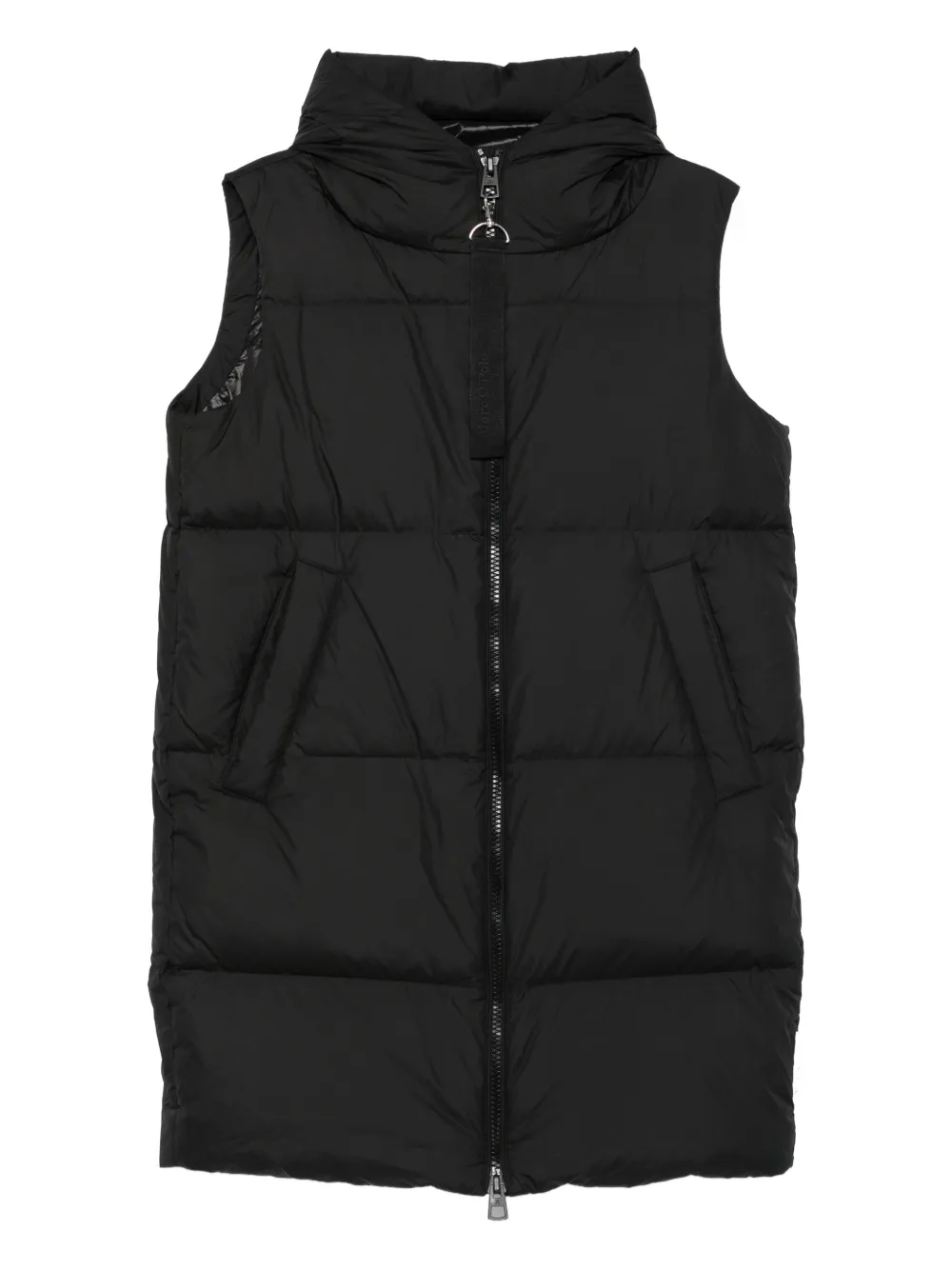 Marc O'Polo quilted high-neck gilet | Black | Image 1