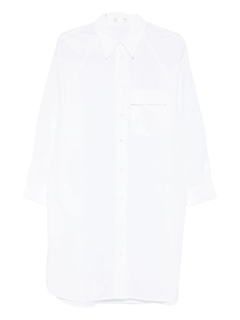 Marc O'Polo chest-pocket shirt dress | White | Image 1