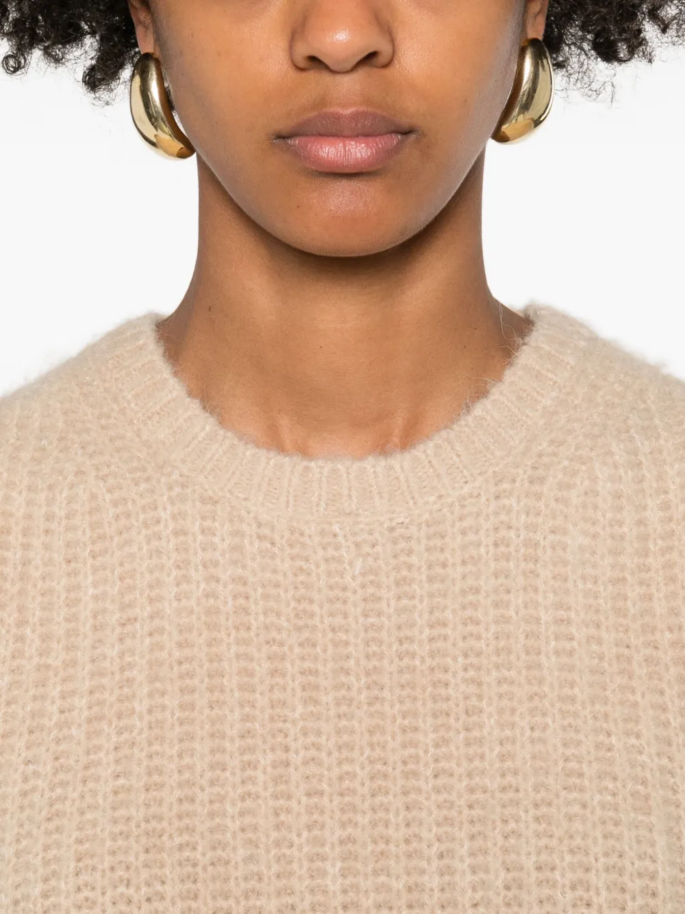 Marc O'polo Ribbed Sleeveless Top In Pink