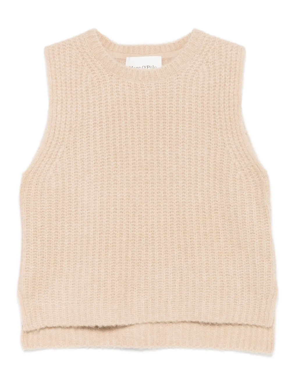 Marc O'Polo ribbed sleeveless top | Neutrals | Image 1