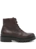 Marc O'Polo lace-up biker boots - Brown
