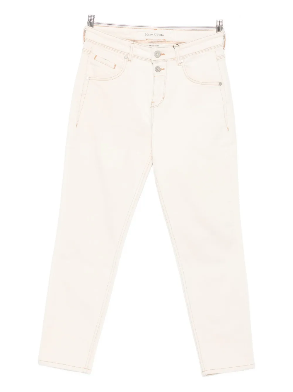 Marc O'polo Button-detail Trousers In White