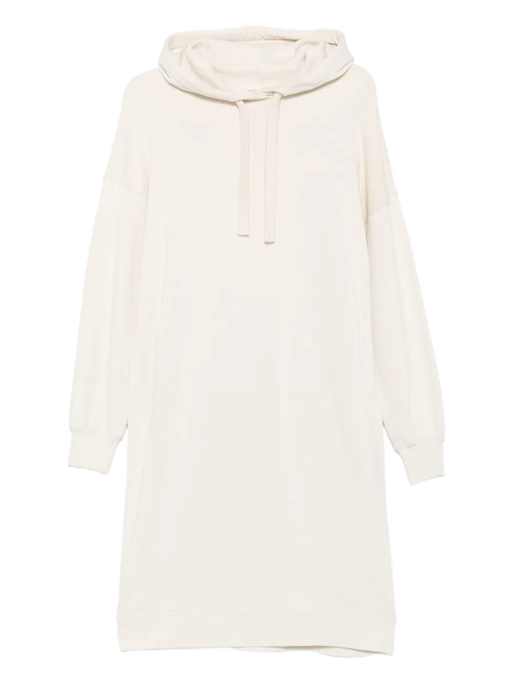 Marc O'Polo hooded drawstring dress | Neutrals | Image 1