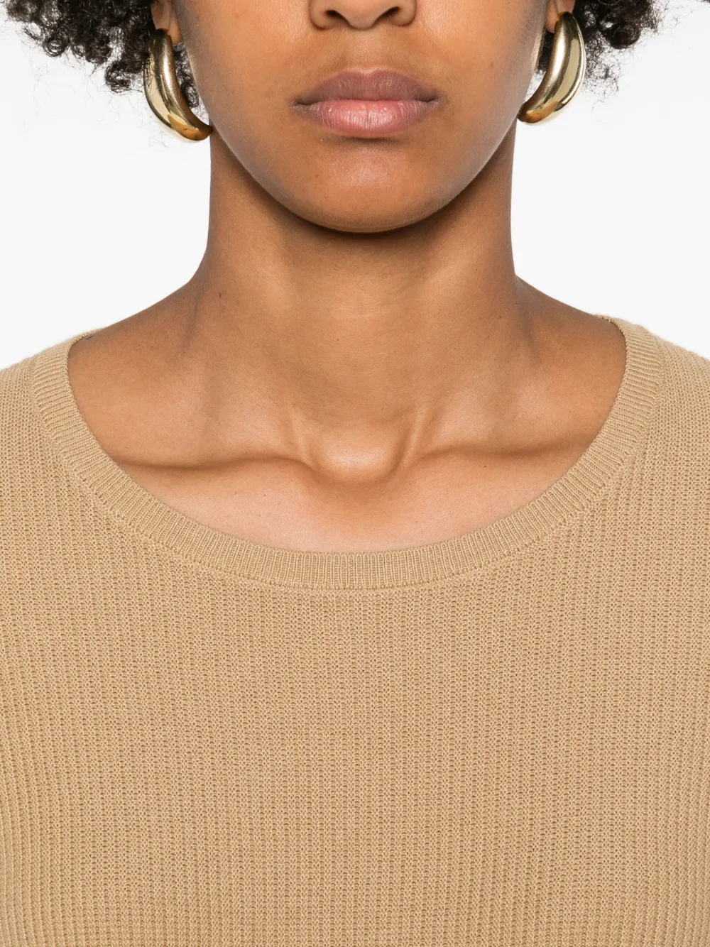 Marc O'Polo Sweater met ronde hals Beige