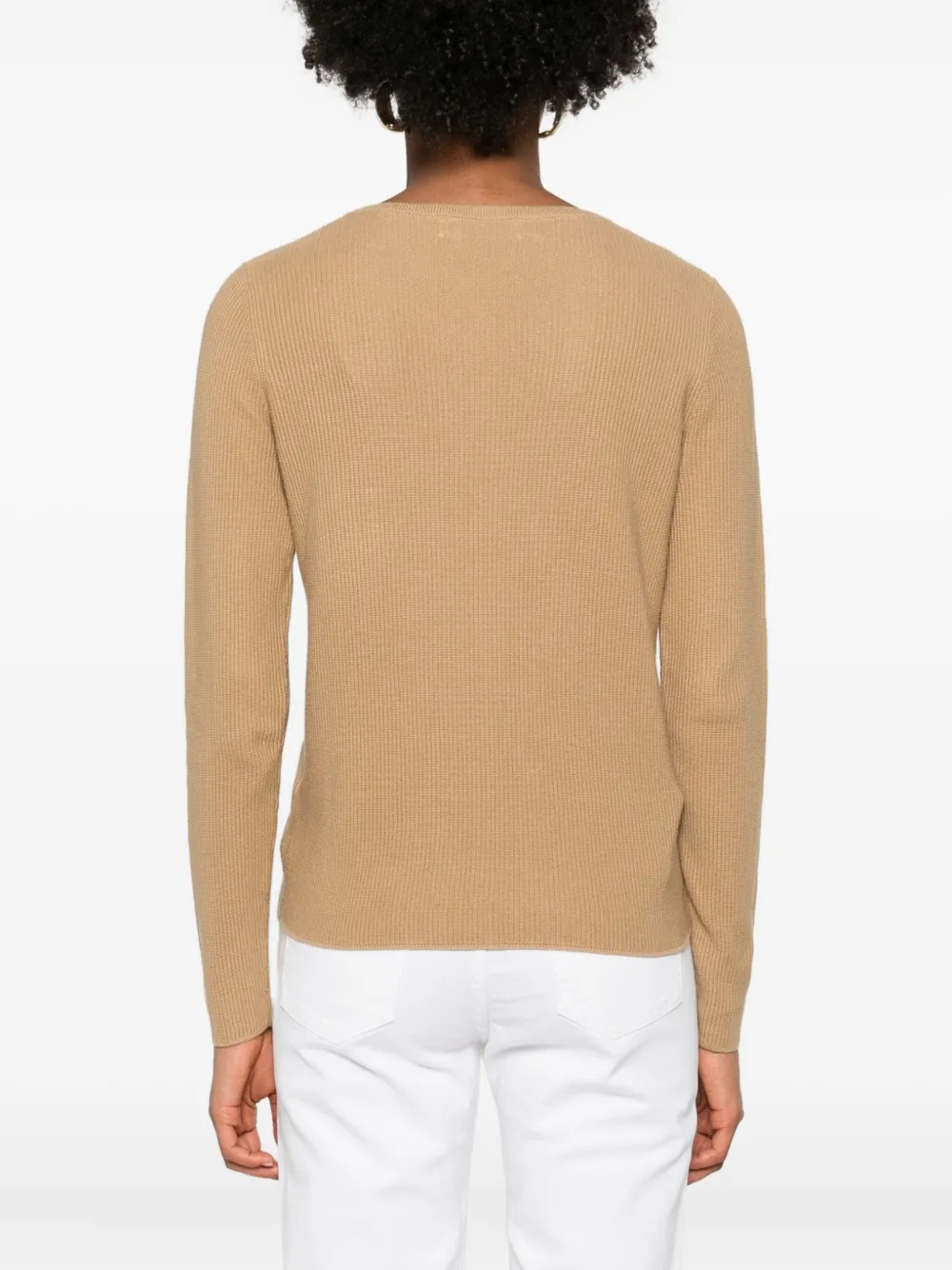 Marc O'Polo Sweater met ronde hals Beige