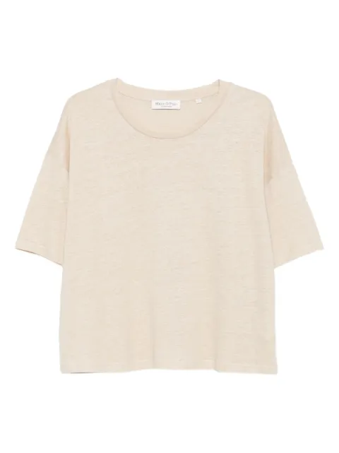 Marc O'Polo linen round-neck T-shirt