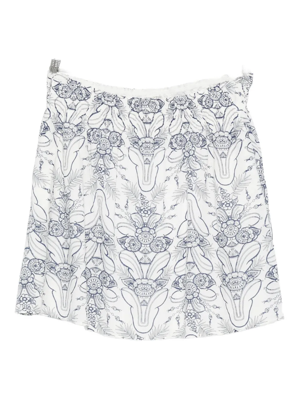 Marc O'polo Floral-print Skirt In White