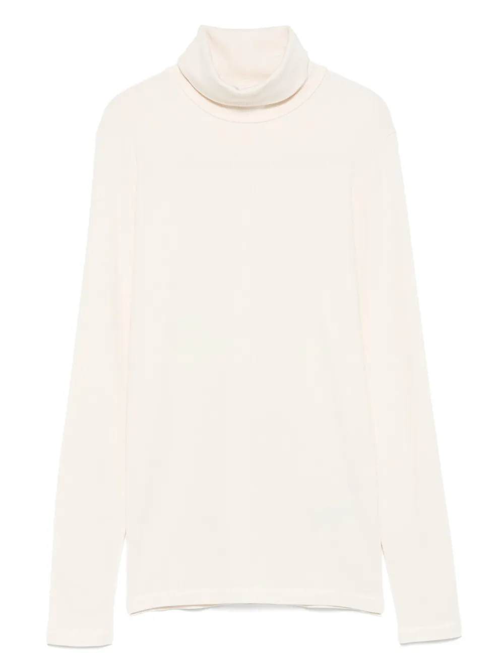 Marc O'Polo Top met col en lange mouwen Beige